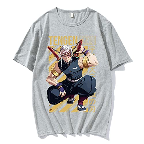 MEDM Japan Anime Dämon Slayer T-Shirt Unisex T Shirt Tengen Uzui Graphics Manga Tee Shirt Plus Size Tops Streetwear Paare T-Shirts T-Shirts-style4||M von MEDM