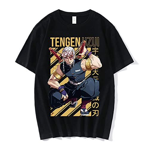 MEDM Japan Anime Dämon Slayer T-Shirt Unisex T Shirt Tengen Uzui Graphics Manga Tee Shirt Plus Size Tops Streetwear Paare T-Shirts T-Shirts-style7||4XL von MEDM