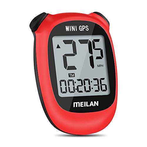 MEILAN M3 Mini GPS Fahrradcomputer Kabellos, Wasserdicht Fahrradtacho Drahtlos Radcomputer Fahrrad Tachometer 16 Funktionen Tacho Fahrrad Kilometerzähler mit 1,7 Zoll LCD Bildschirm für Kinder von MEILAN