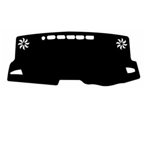 Armaturenbrettschutz Teppich Für Corolla 2019 schwarz Auto Armaturenbrett Abdeckung Matte Pad Anti-UV Sonnenschutz schützen Teppich von MENDX