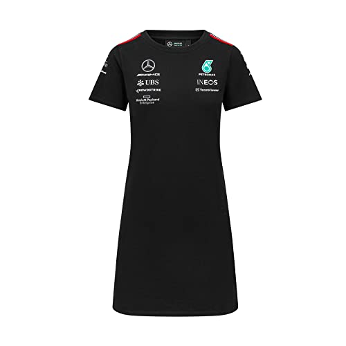 MERCEDES AMG PETRONAS Formula One Team - Teamkleid 2023 für Damen - Schwarz - Größe: M von MERCEDES AMG PETRONAS