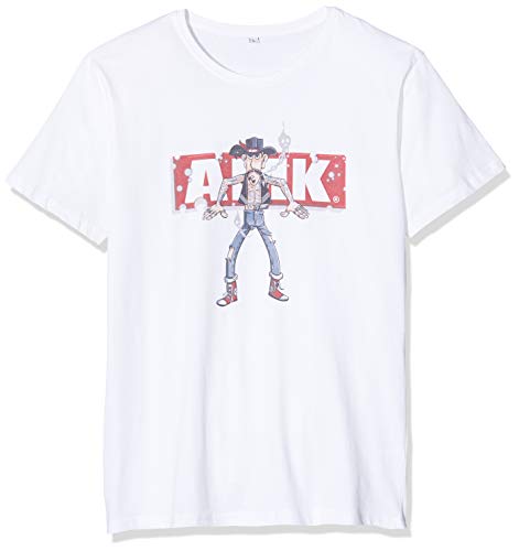 AMK Herren Luke T-Shirt, White, XS von MERCHCODE