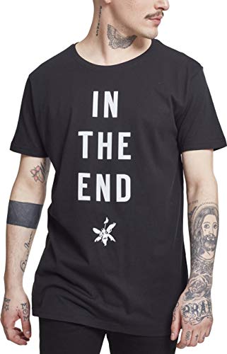 MERCHCODE Herren T-shirt Linkin Park In The End Tee, black, XS, MC150 von MERCHCODE