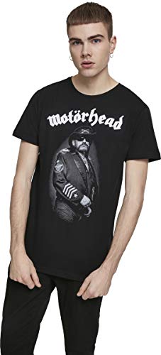 MERCHCODE Herren Motörhead Lemmy Warpig T shirt, Schwarz, XS EU von MERCHCODE