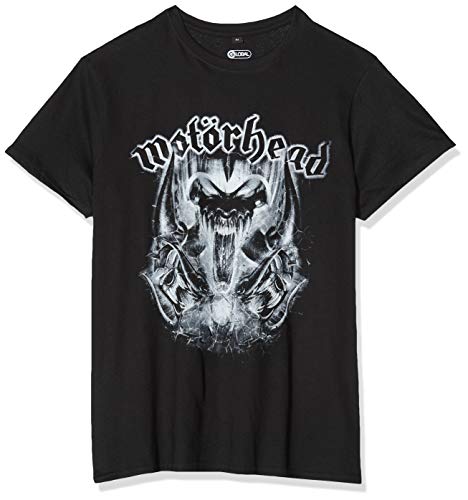 MERCHCODE Herren Motörhead Warpig T-Shirt, Black, XXL von MERCHCODE