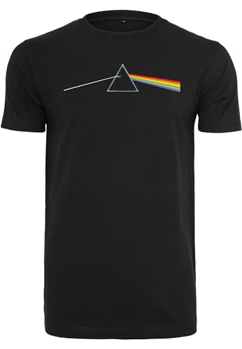 MERCHCODE Herren Pink Floyd Dark Side of The Moon Tee T-Shirt, Black, 2XL von MERCHCODE