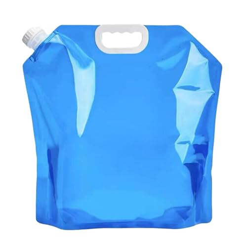 Faltbarer Wasserbehälter Auto Wasserträgerbehälter Wasserkrug für Autofahren, 10L Blau von MERIGLARE