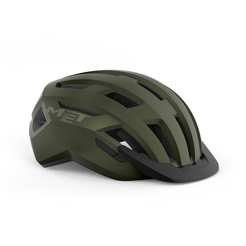 MET Sport Helm Allroad Helmet, Grün (Grün), S von MET