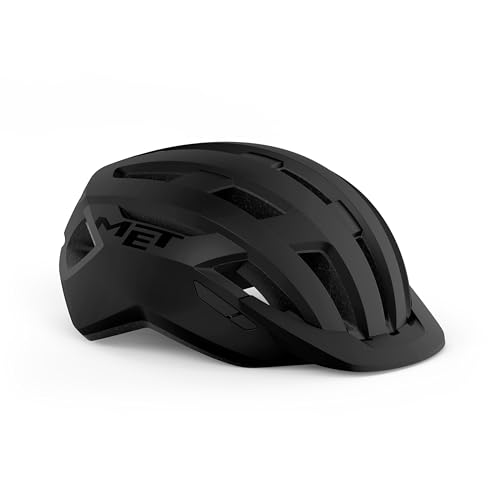 MET Sport Helm Allroad MIPS Helmet, Black (schwarz), M von MET