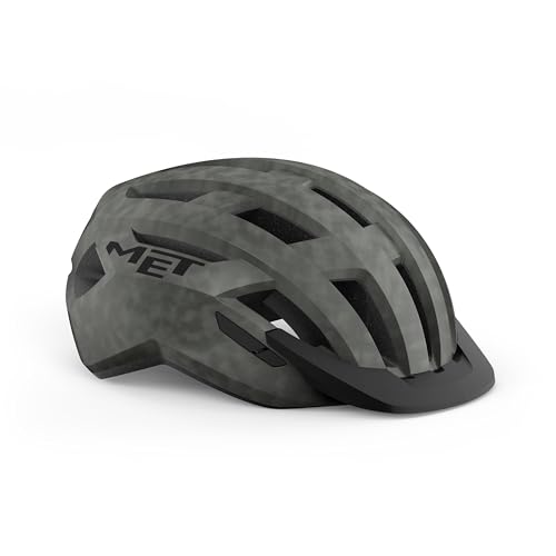 MET Sport Helm Allroad MIPS Titan matt Helmet, Mehrfarbig (Mehrfarbig), L von MET