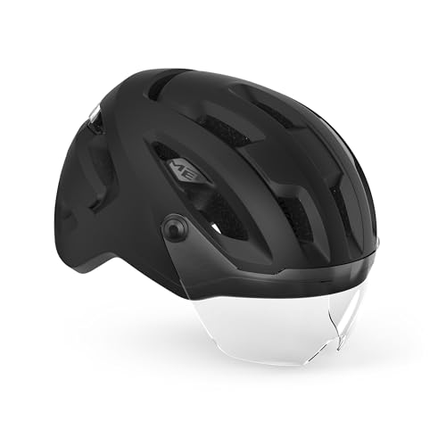 MET Sport Helm Intercity MIPS Helmet, Black (schwarz), L von MET