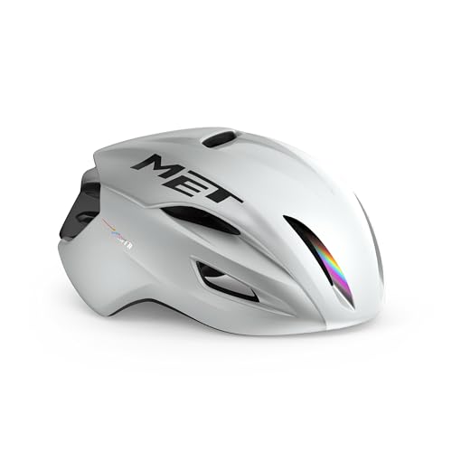 MET Sport Manta MIPS Helm, Weiß (Weiß), S von MET