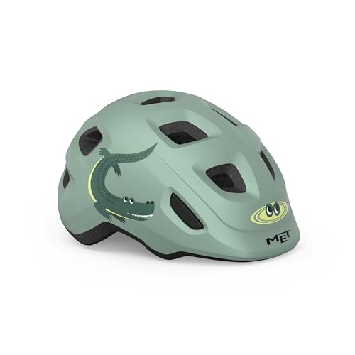 MET Sport Helm Nião Hooray Helmet, Grün (Grün), S von MET
