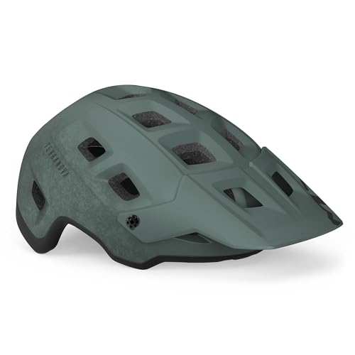 MET Sport Helm Terranova MIPS Helmet, Verde/Negro (Multicolor), S von MET