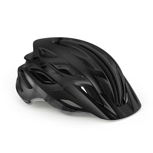 MET Sport Helm Veleno, Black (schwarz), M von MET