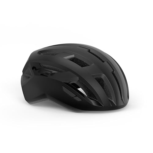 MET Sport Vinci MIPS Helm, Black (schwarz), L von MET