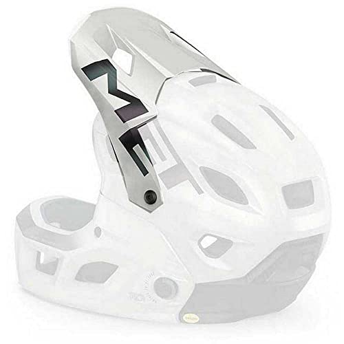 MET Sport Visier P/Helm Parachute MCR Helmet, Weiß (Weiß), L von MET