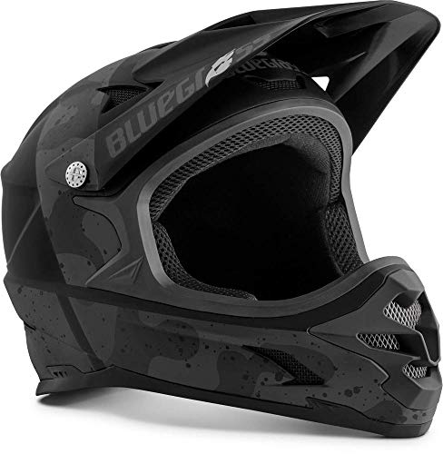MET Bluegrass Intox Helm (52-54) Fahrradhelm Unisex Erwachsene, Black (schwarz) von MET