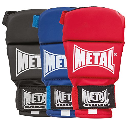 METAL BOXE Gant Handschuhe für Wettkampf Ju Jitsu, Schwarz, S von METAL BOXE