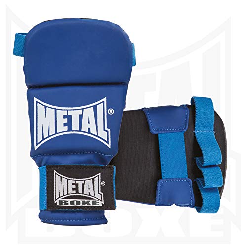 METAL BOXE MB488 Handschuhe, blau, S von METAL BOXE