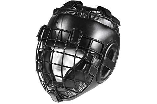 METAL BOXE MB423G Helm, schwarz, Größe: L von METAL BOXE