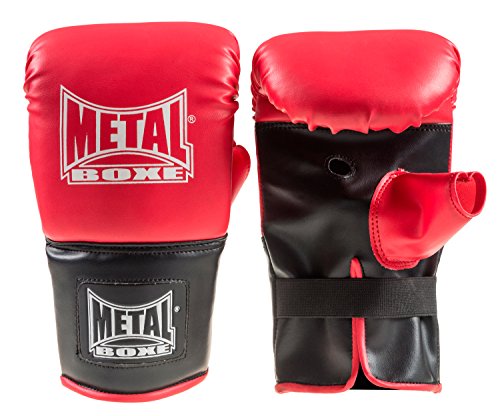 Metal Boxe Taschenhandschuh, Unisex, Erwachsene, Rot, SR von METAL BOXE