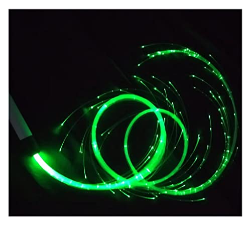 LED-Glasfaserpeitsche, LED Fiber Optic Peitsche, Tanz Peitsche Party 4 Modi Sparkle Flow Toy Light-Up Peitsche Party Requisiten, Batteriebetrieb von MEZITZ