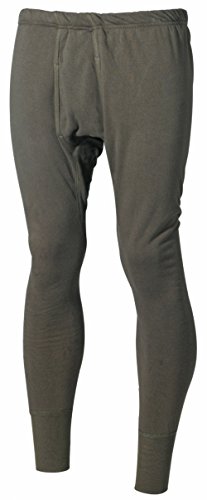 BW Bundeswehr Plüsch Unterhose kurzarm oliv 4-10 6,Oliv von MFH