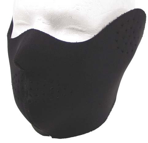 MFH Gesichtsschutzmaske Neopren Gesichtsschutz Gesichtsmaske Neoprenmaske (Schwarz) von MFH