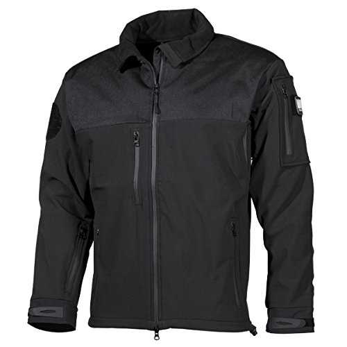 MFH Herren Australia Soft Shell Jacke Schwarz Größe XXL von MFH