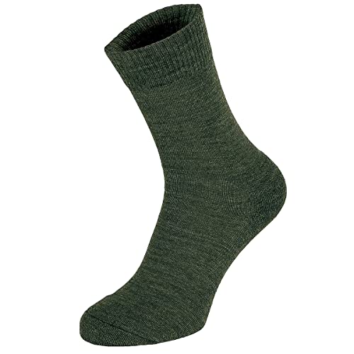 MFH Herren Merino Socken Oliv Größe 39-41 von MFH