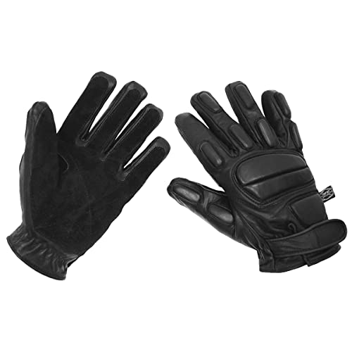 MFH Protect Leather Gloves Black size XL von MFH