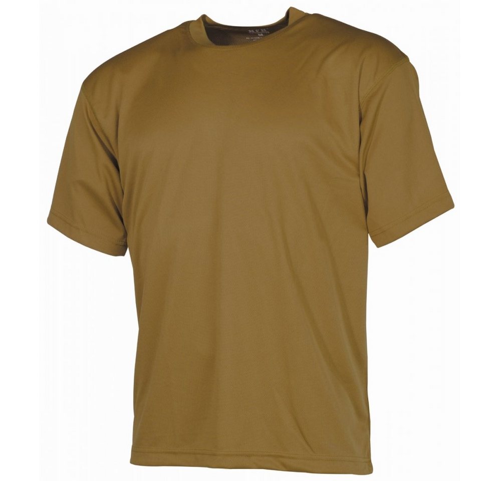 MFH T-Shirt MFH T-Shirt, "Tactical", coyote tan - XL mit Rundhalsausschnitt von MFH