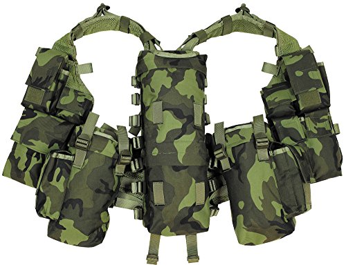 MFH Tactical Weste, mit vielen Taschen, M 95 CZ tarn von MFH