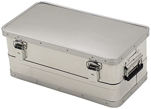 MFH wasserdichte Transportkiste Aluminiumkiste Werkzeugkuste Box Alubox Kiste (34 Liter) von MFH
