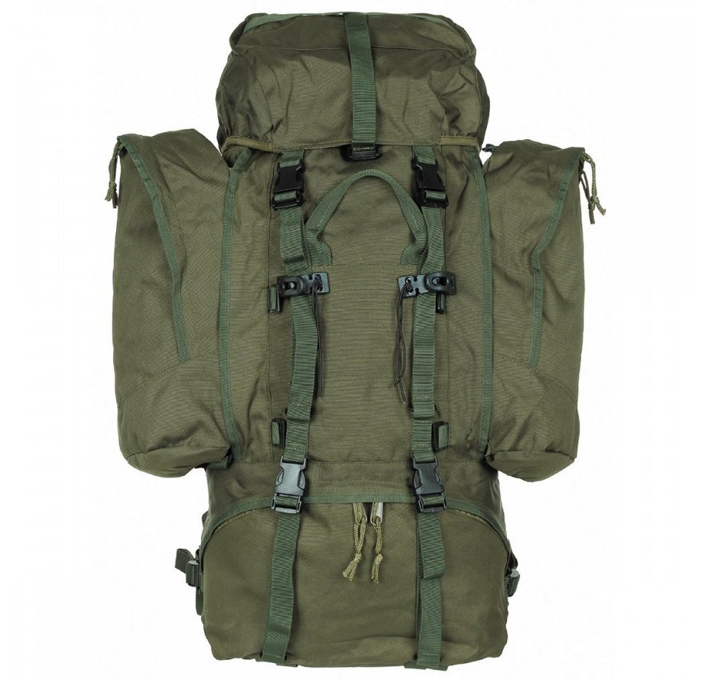 MFH Trekkingrucksack Rucksack, Alpin 110, oliv, 2 abnehmbare Seitentaschen von MFH