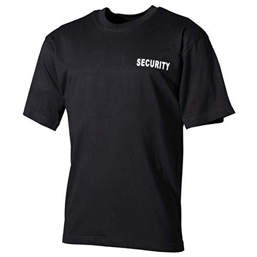 MFH T-Shirt, Security, Bedruckt (3XL, schwarz) von MFH