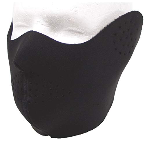 MFH Unisex Ansigtsmaske neopren lavet af special Winter Schal, Schwarz, 41-45 EU von MFH
