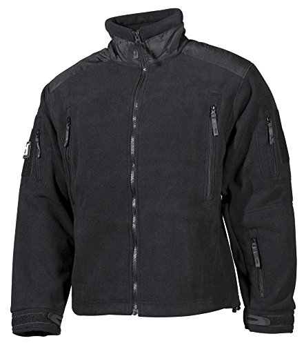 MFH Herren Heavy Strike Fleece Jacke Schwarz Größe S von MFH