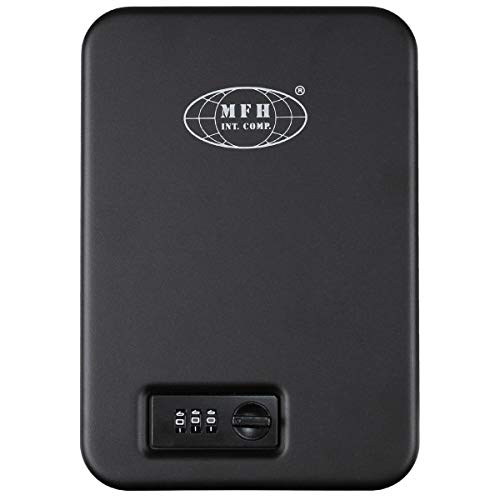 MFH Sicherheitskassette mit Zahlenschloss (Schwarz) von MFH