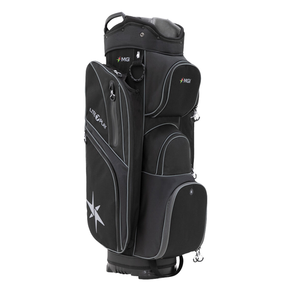 MGI Golf Black Long Lasting Lite-Play Golf Cart Bag, Size: one Size | American Golf von MGI Golf