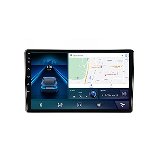 MGYQ 2 Din Touchscreen Autoradio, Bluetooth MP5-Player Unterstützung Bluetooth/SWC/Carplay/DSP/FM-Radio, Für Mitsubishi L200 5 2018-2020 Mit Rückfahrkamera,9863 2g+32g von MGYQ