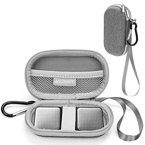 MGZNMTY Tragbare Hartschalen-Reisetasche für AliveCor Kardia Mobiler Herzmonitor, persönliches EKG/KardiaMobile, Geräte mit 6 Leitungsraten (nur Hülle) (Grau) von MGZNMTY