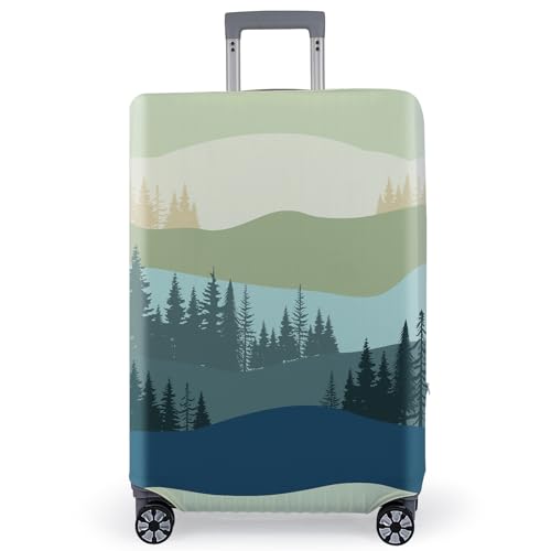 MHJY Kofferhülle 18–32 Zoll – Verdickte Elastische Kofferschutzhülle aus Polyester, Waschbare Gepäckabdeckung für Reisen, Anti-Kratzer Luggage Cove von MHJY
