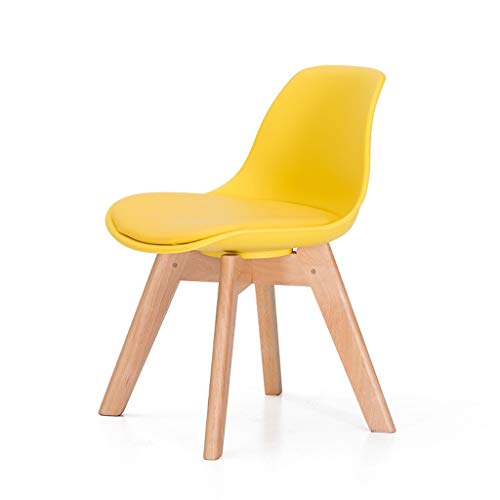 MHLWAN Mode Rückenlehne Kleiner Stuhl Schreiben Lernsitz Home Parenting Sitz Farbvielfalt Stabilität (Farbe: Grau) ziyu von MHLWAN