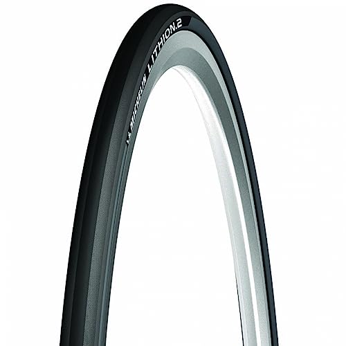 Michelin Unisex – Erwachsene Lithion 2 Reife, schwarz, 28" 700x25 von MICHELIN