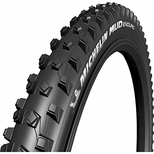 Michelin Unisex – Erwachsene MUD Enduro faltbar Fahrradreife, schwarz, 29 von MICHELIN