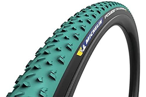 Michelin Unisex – Erwachsene Power Cyclocross Mud fb. Reifen, Schwarz/grün, 28" von MICHELIN