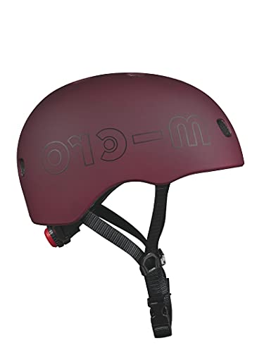 Micro Mobility Helm für Kinder in der Farbe Autumn Red in der Größe M für einen Kopfumfang von 52-56cm, AC2129BX von MICRO