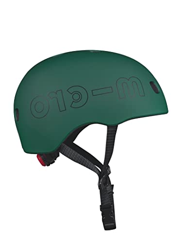 Micro Mobility Helm für Kinder in der Farbe Forest Green in der Größe M für einen Kopfumfang von 52-56cm, AC2127BX von MICRO